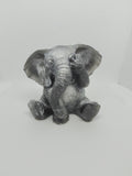 Éléphant en Résine Époxy – Figurine Décorative Artisanale