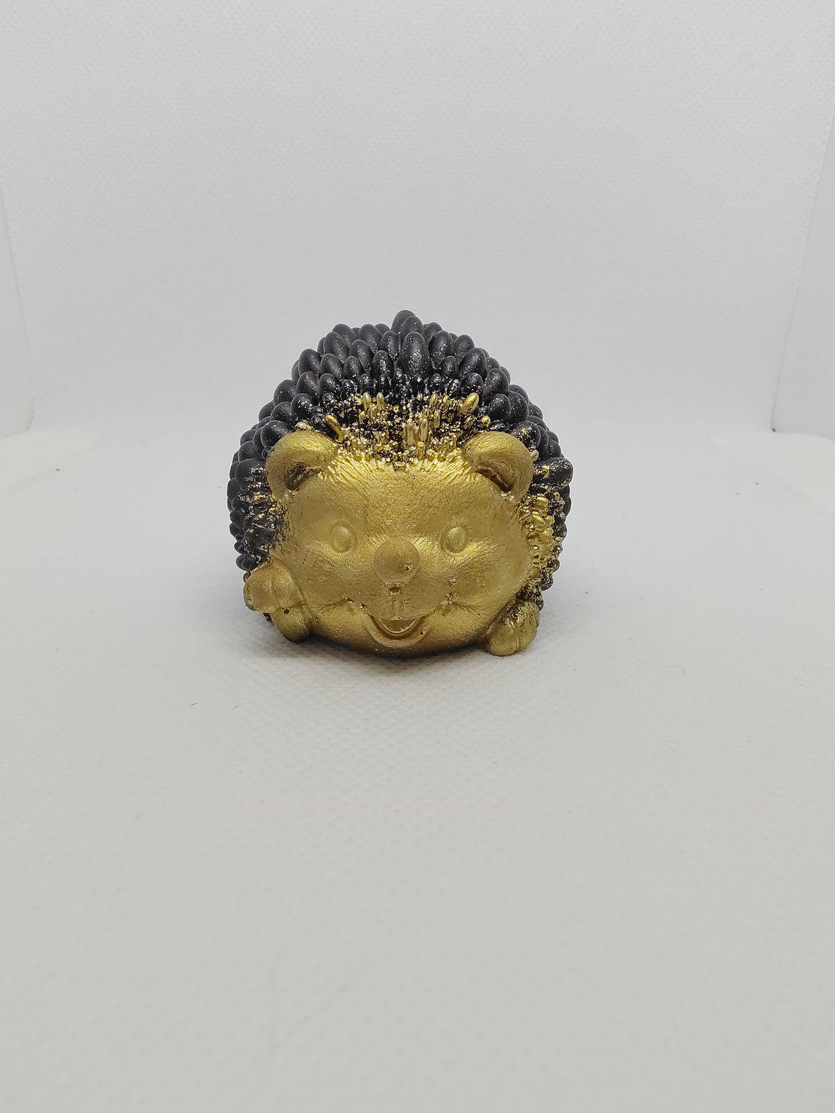 Hérisson en Résine Époxy – Figurine Décorative Artisanale