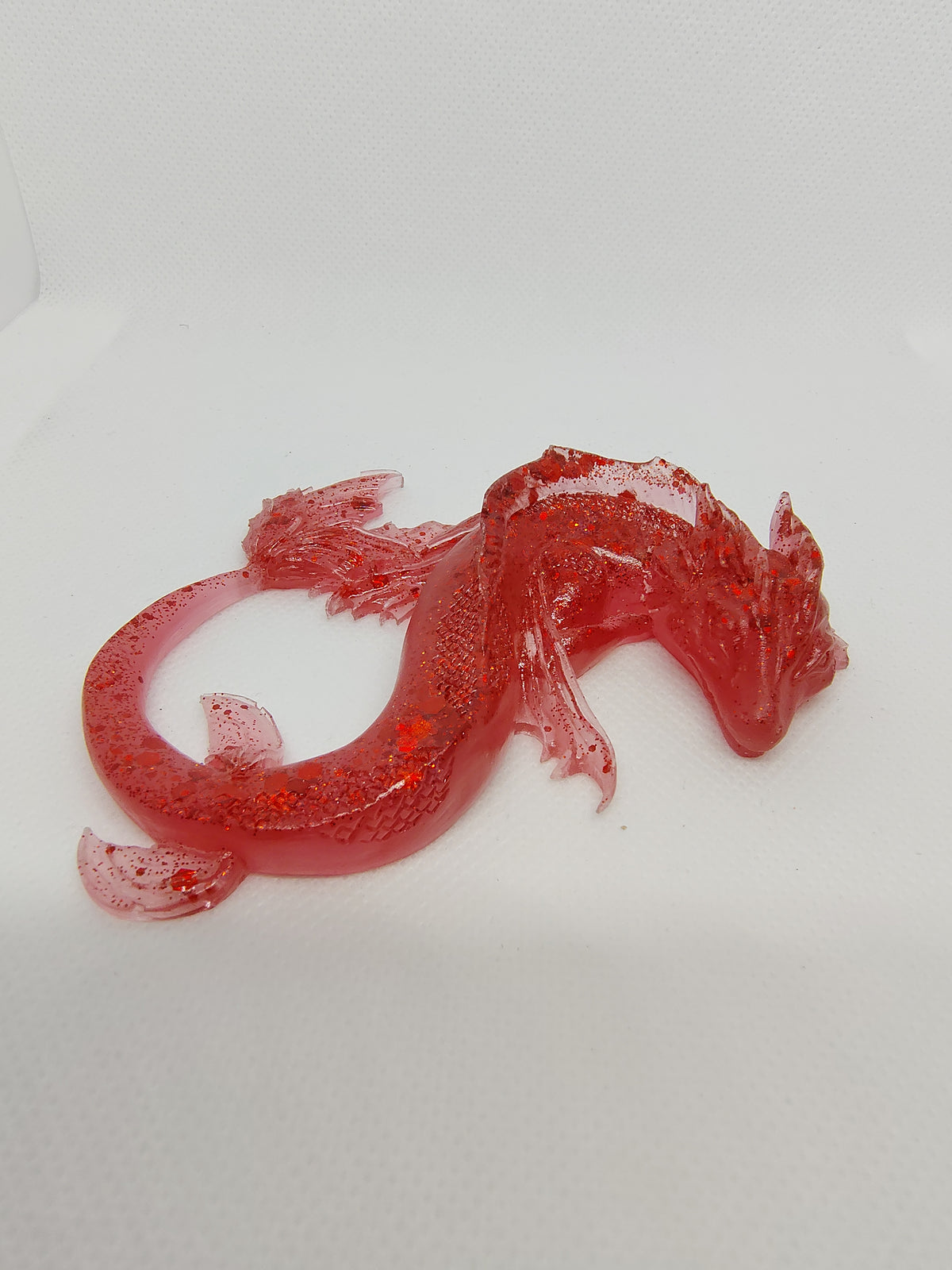 Dragon en Résine Époxy – Figurine Décorative Fantastique artisanale