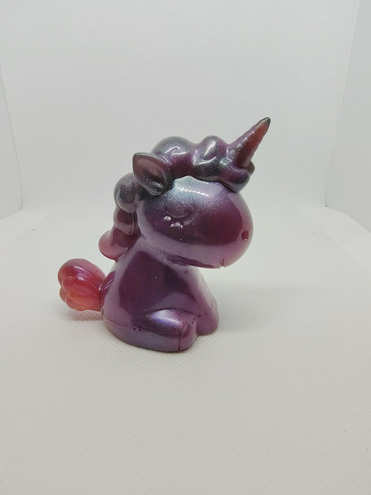 Licorne en Résine Époxy – Figurine Décorative Artisanale