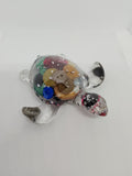 Tortue en Résine Époxy – Figurine Décorative Artisanale