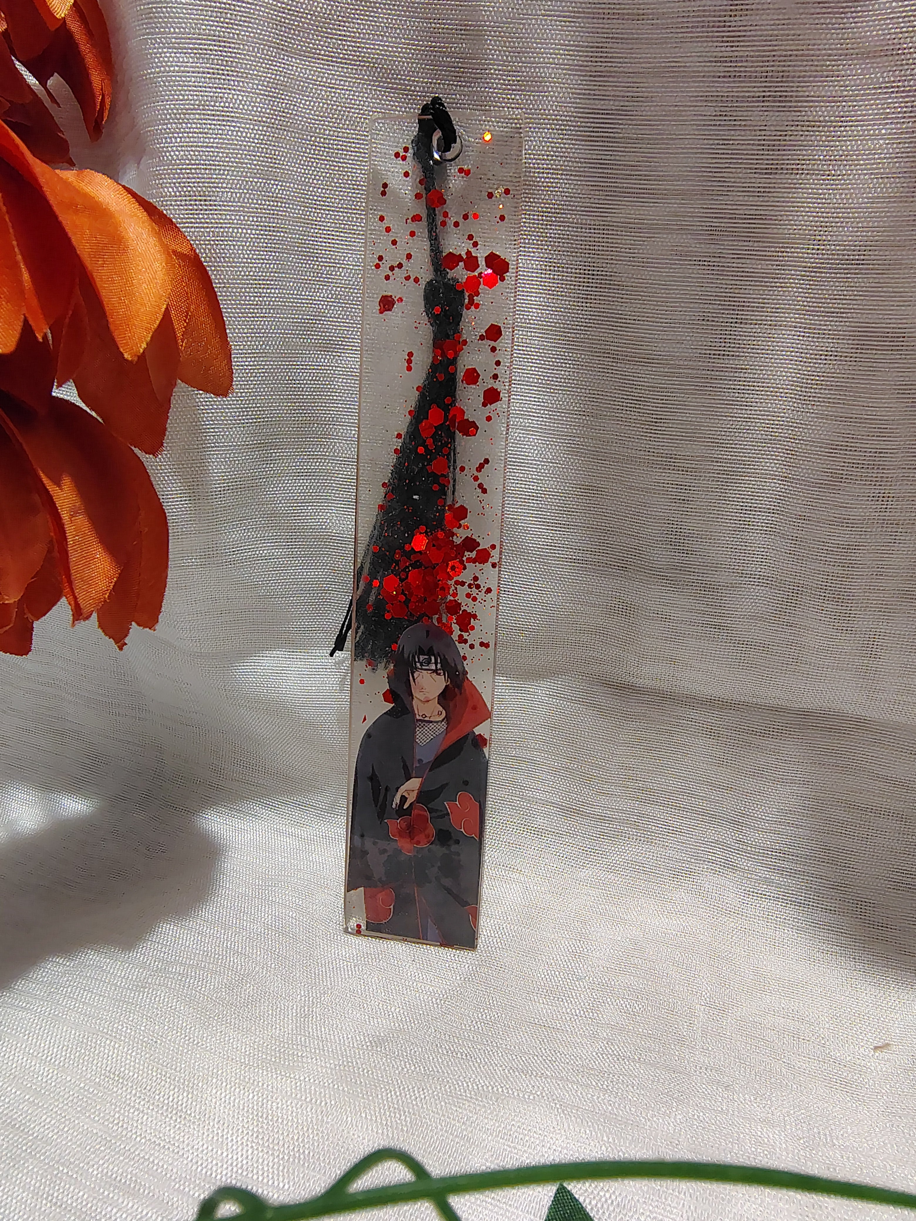 Marque-pages Manga / Anime en Résine Époxy Fait Main – Accessoire de Lecture Geek