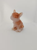 Bouledogue en Résine Époxy – Figurine Décorative Artisanale