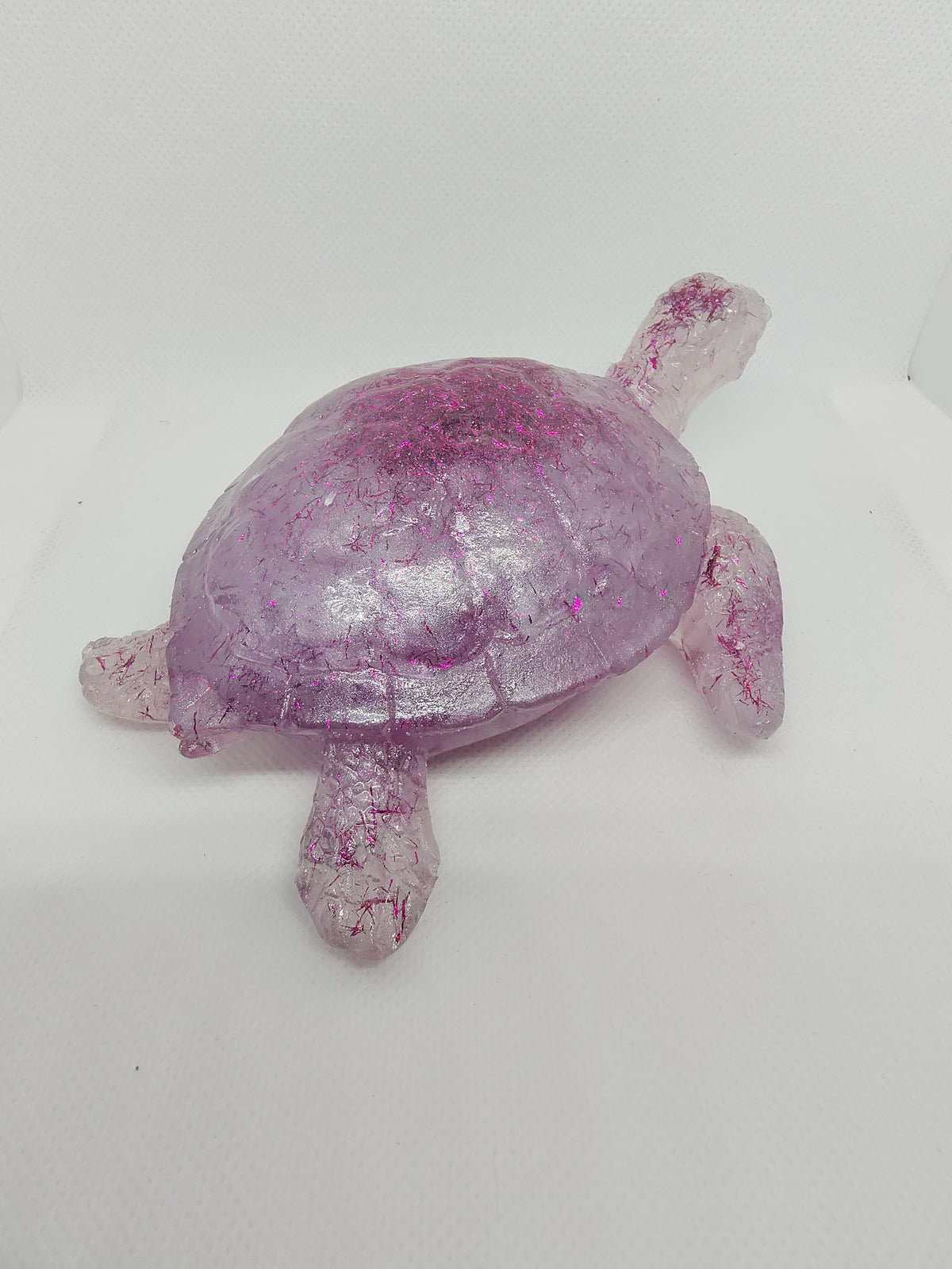 Tortue en Résine Époxy – Figurine Décorative Artisanale