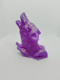 Loup en Résine Époxy – Figurine Décorative Artisanale