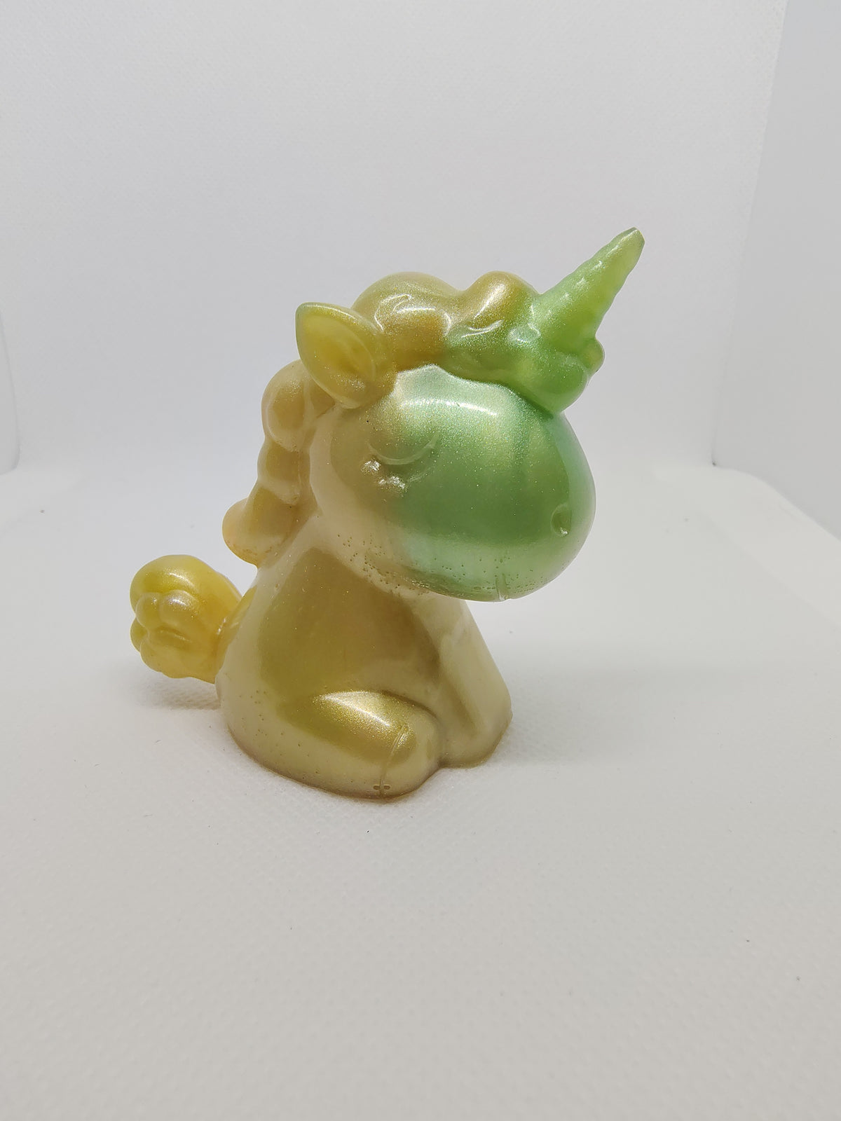 Licorne en Résine Époxy – Figurine Décorative Artisanale