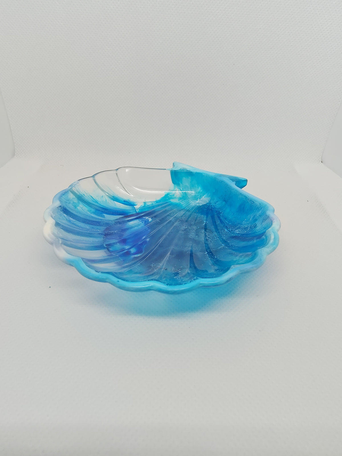 Vide-Poche Coquillage en Résine Époxy – Décoration Artisanale
