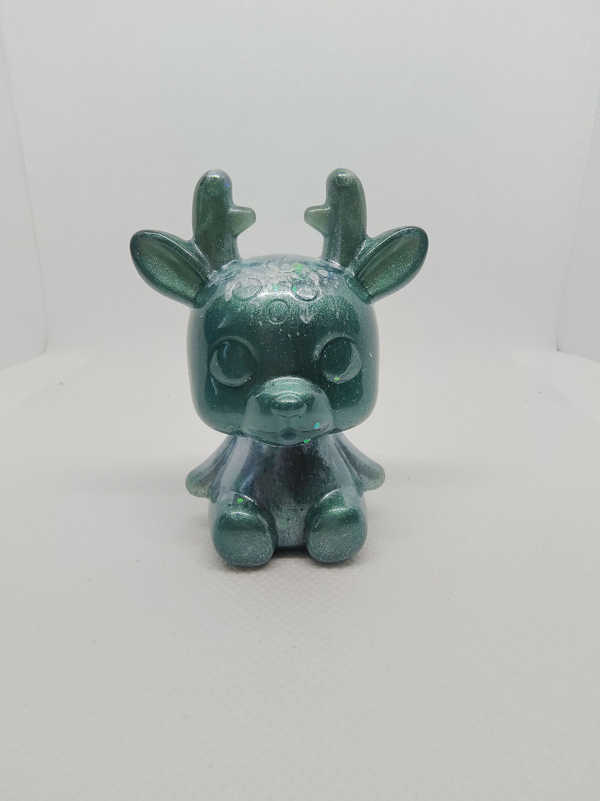 Renne en Résine Époxy – Figurine Décorative Artisanale