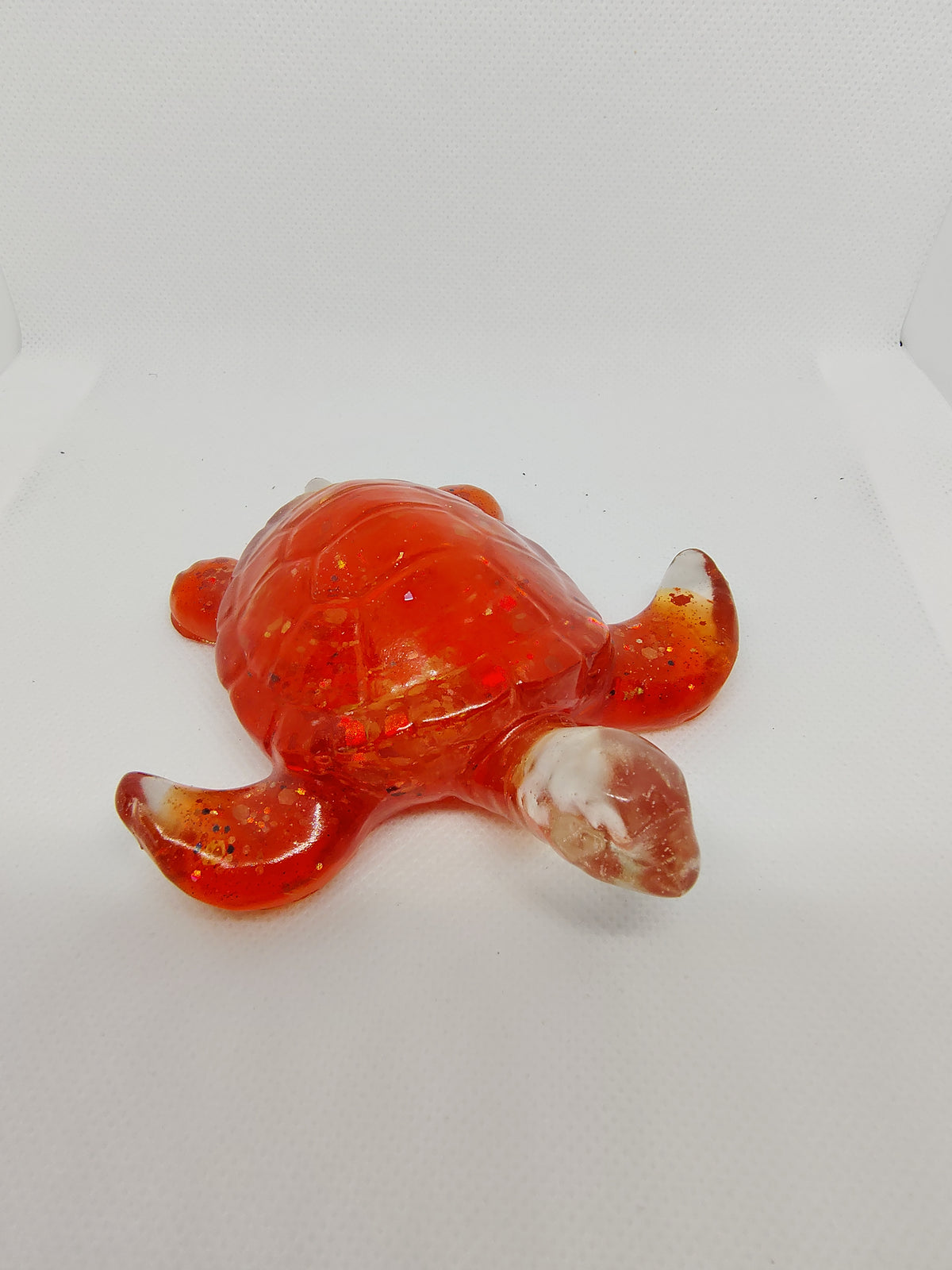 Tortue en Résine Époxy – Figurine Décorative Artisanale