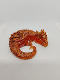Dragon en Résine Époxy – Figurine Décorative Fantastique artisanale