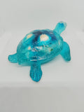 Tortue en Résine Époxy – Figurine Décorative Artisanale