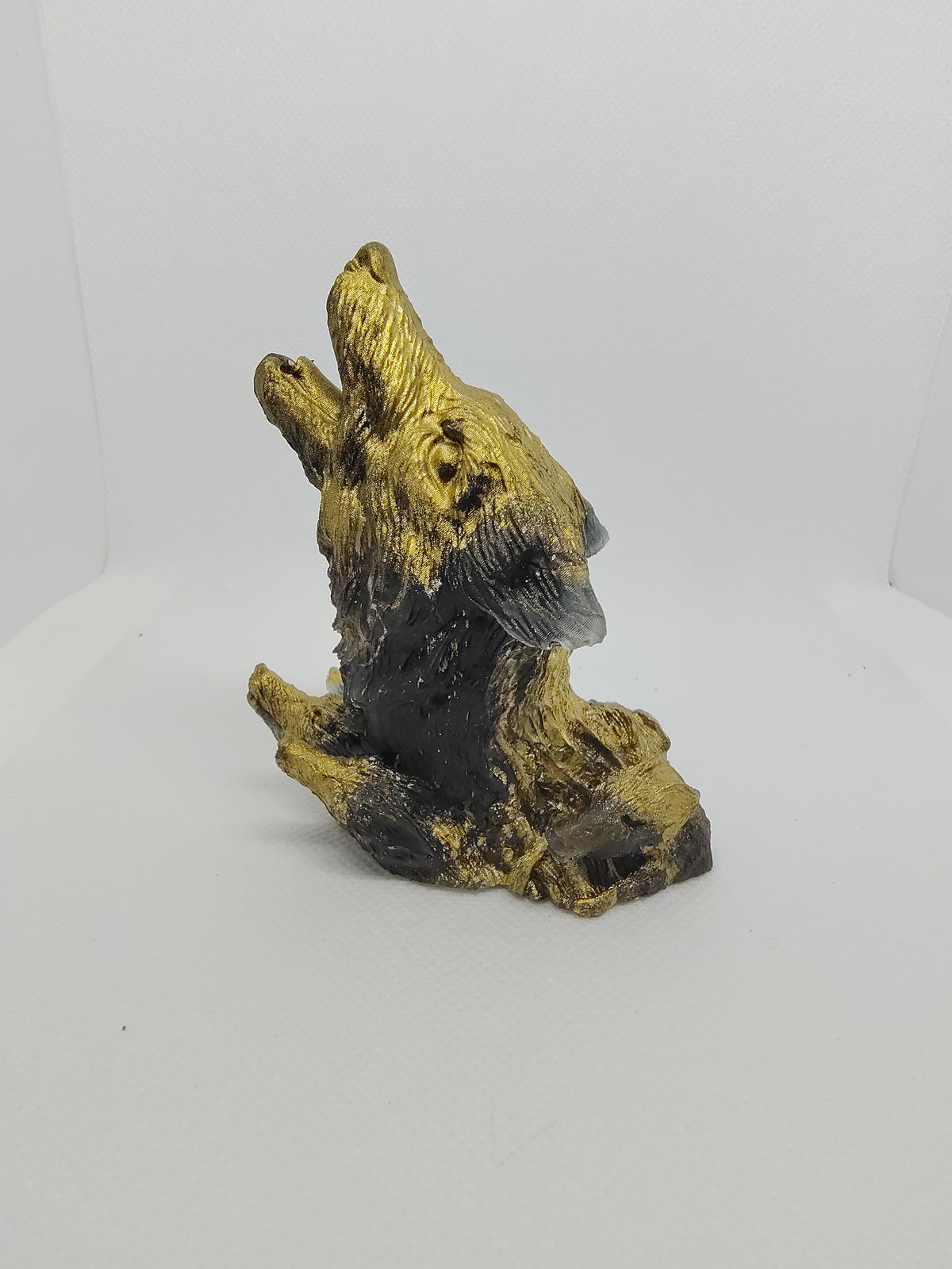 Loup en Résine Époxy – Figurine Décorative Artisanale