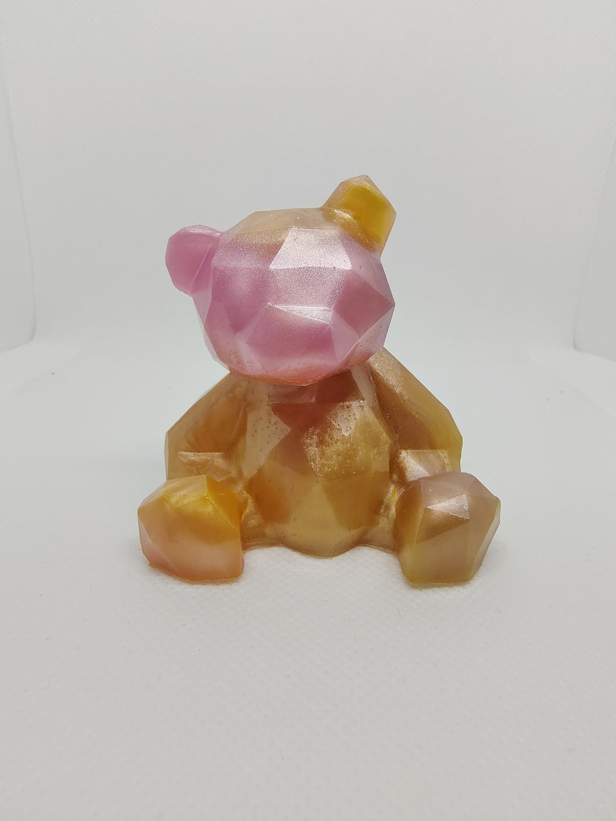 Ours en Résine Époxy – Figurine Décorative Artisanale