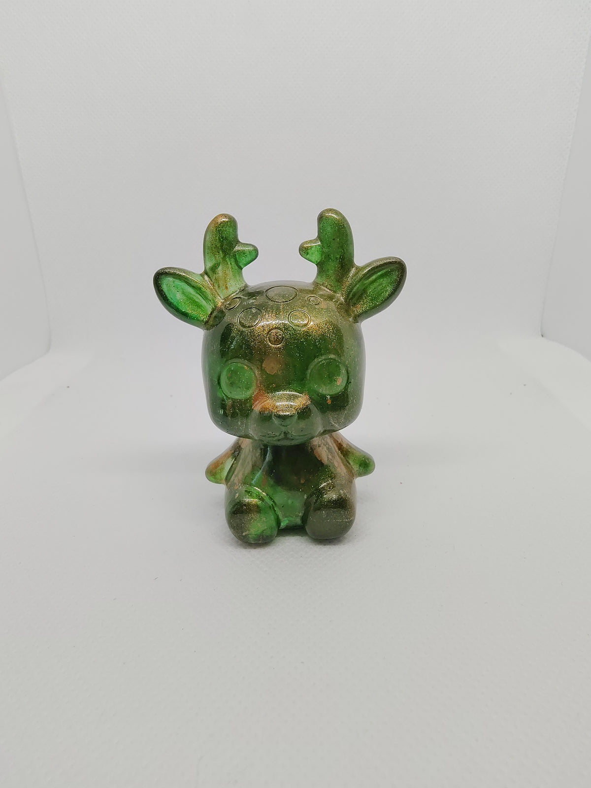 Renne en Résine Époxy – Figurine Décorative Artisanale
