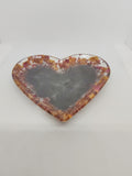Vide-Poche coeur en Résine Époxy – Décoration Artisanale