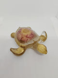 Tortue en Résine Époxy – Figurine Décorative Artisanale