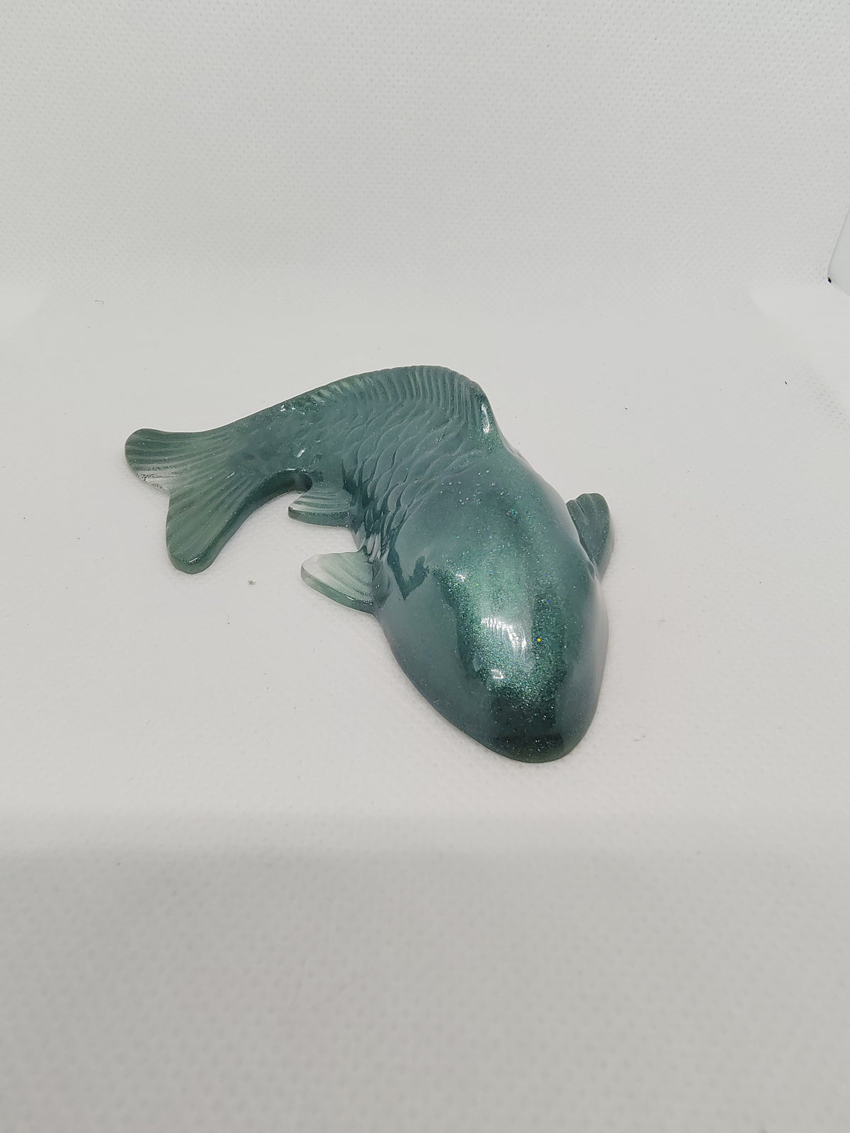 Carpe Koï en Résine Époxy – Figurine Décorative Japonaise artisanale