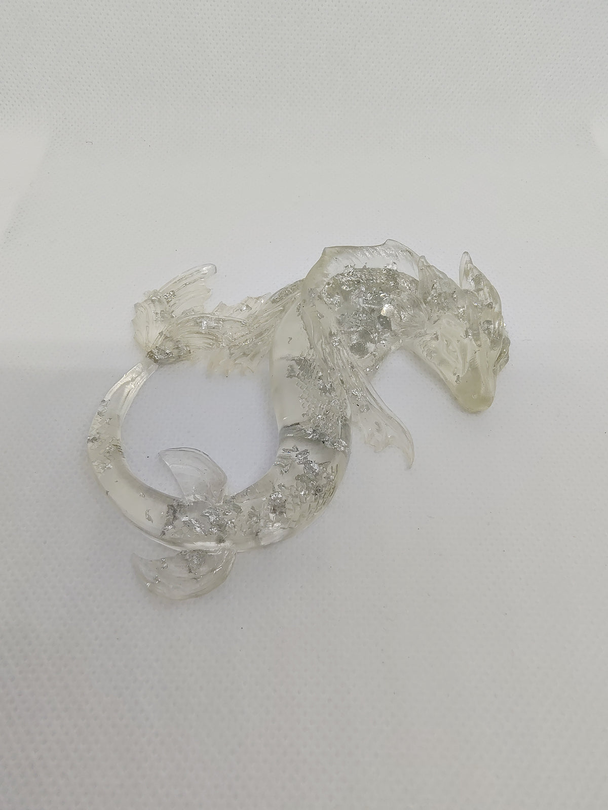 Dragon en Résine Époxy – Figurine Décorative Fantastique artisanale