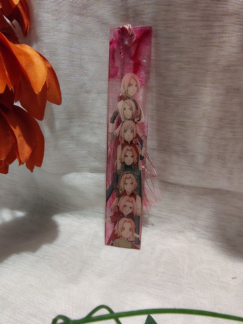 Marque-pages Manga / Anime en Résine Époxy Fait Main – Accessoire de Lecture Geek