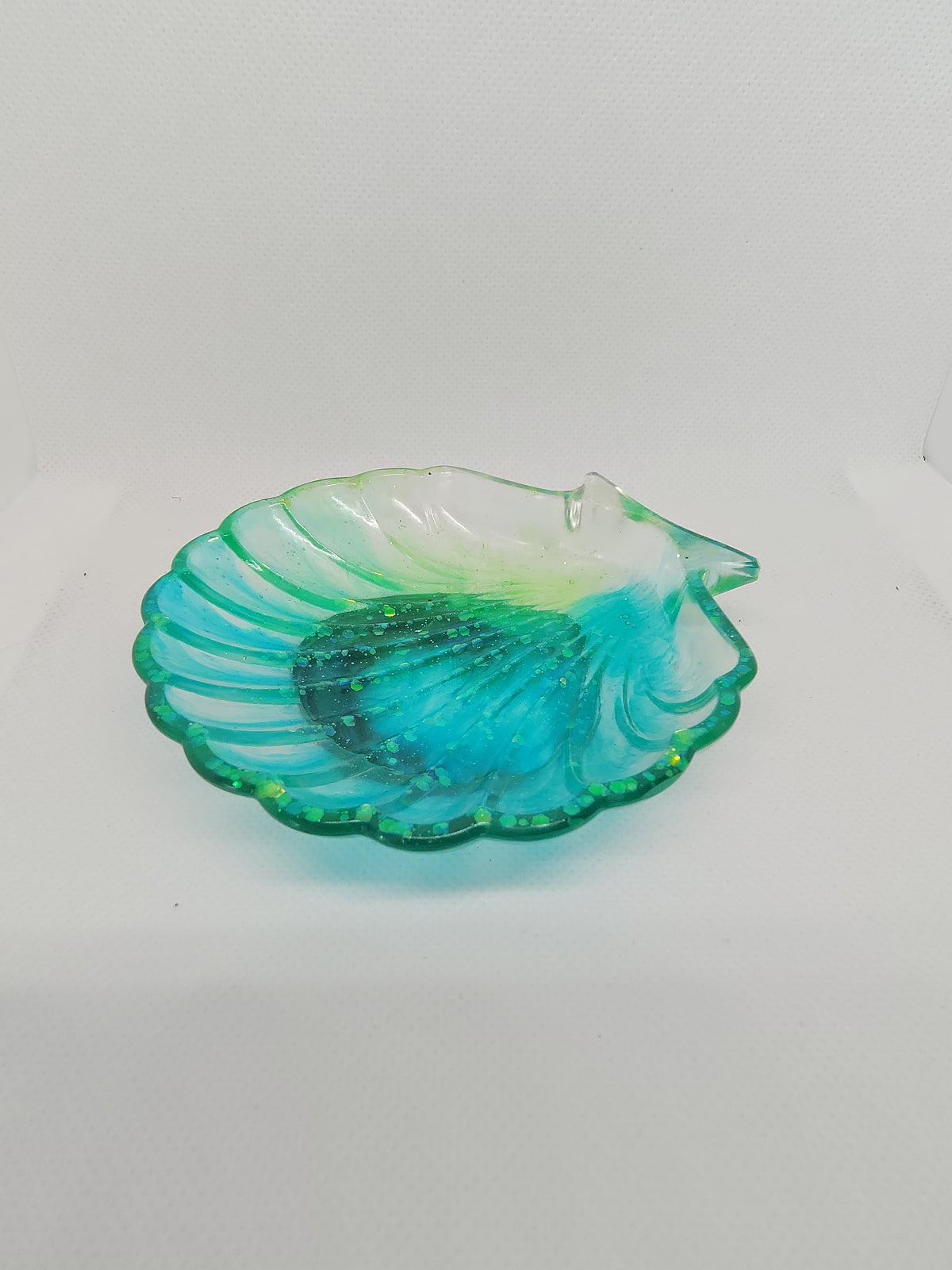 Vide-Poche Coquillage en Résine Époxy – Décoration Artisanale