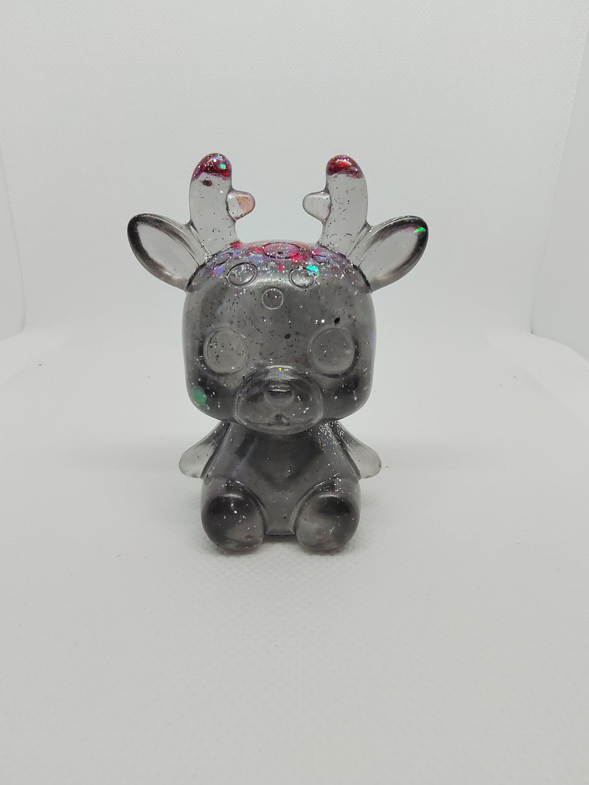 Renne en Résine Époxy – Figurine Décorative Artisanale