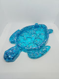 Vide-Poche Tortue en Résine Époxy – Décoration Artisanale