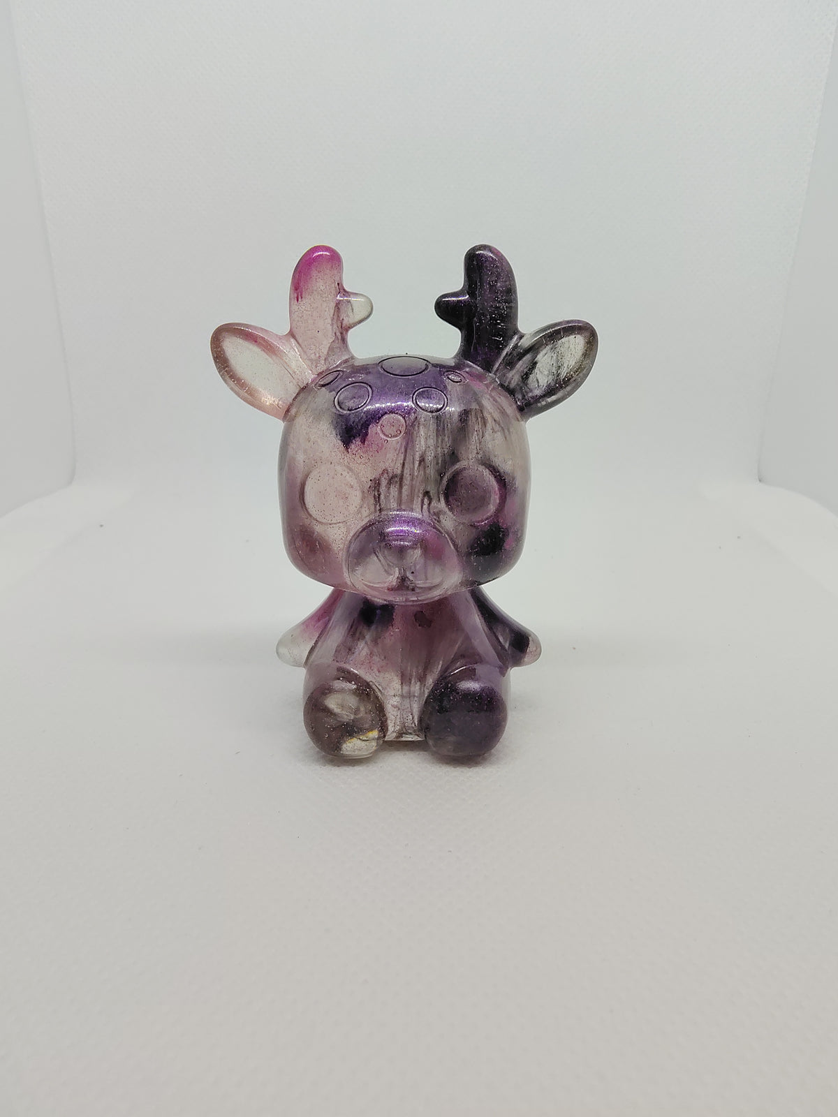 Renne en Résine Époxy – Figurine Décorative Artisanale
