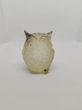 Hibou en Résine Époxy – Figurine Décorative Artisanale