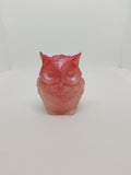 Hibou en Résine Époxy – Figurine Décorative Artisanale