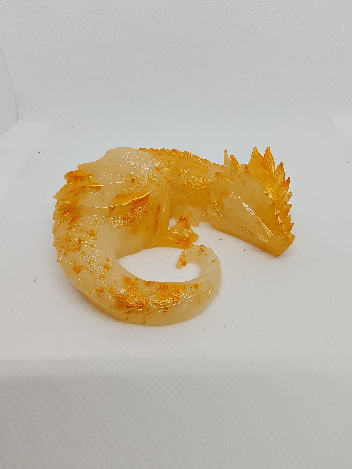 Dragon en Résine Époxy – Figurine Décorative Fantastique artisanale