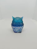 Hibou en Résine Époxy – Figurine Décorative Artisanale