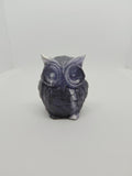 Hibou en Résine Époxy – Figurine Décorative Artisanale
