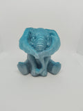Éléphant en Résine Époxy – Figurine Décorative Artisanale