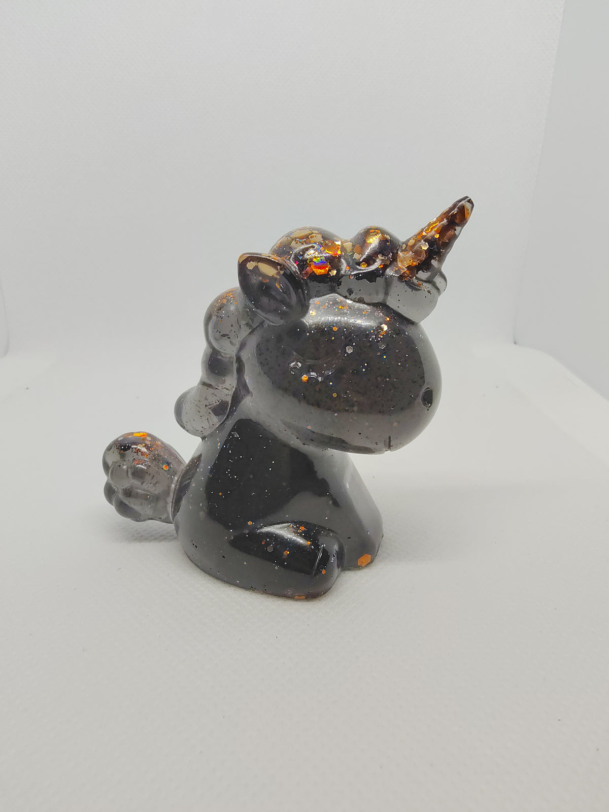 Licorne en Résine Époxy – Figurine Décorative Artisanale