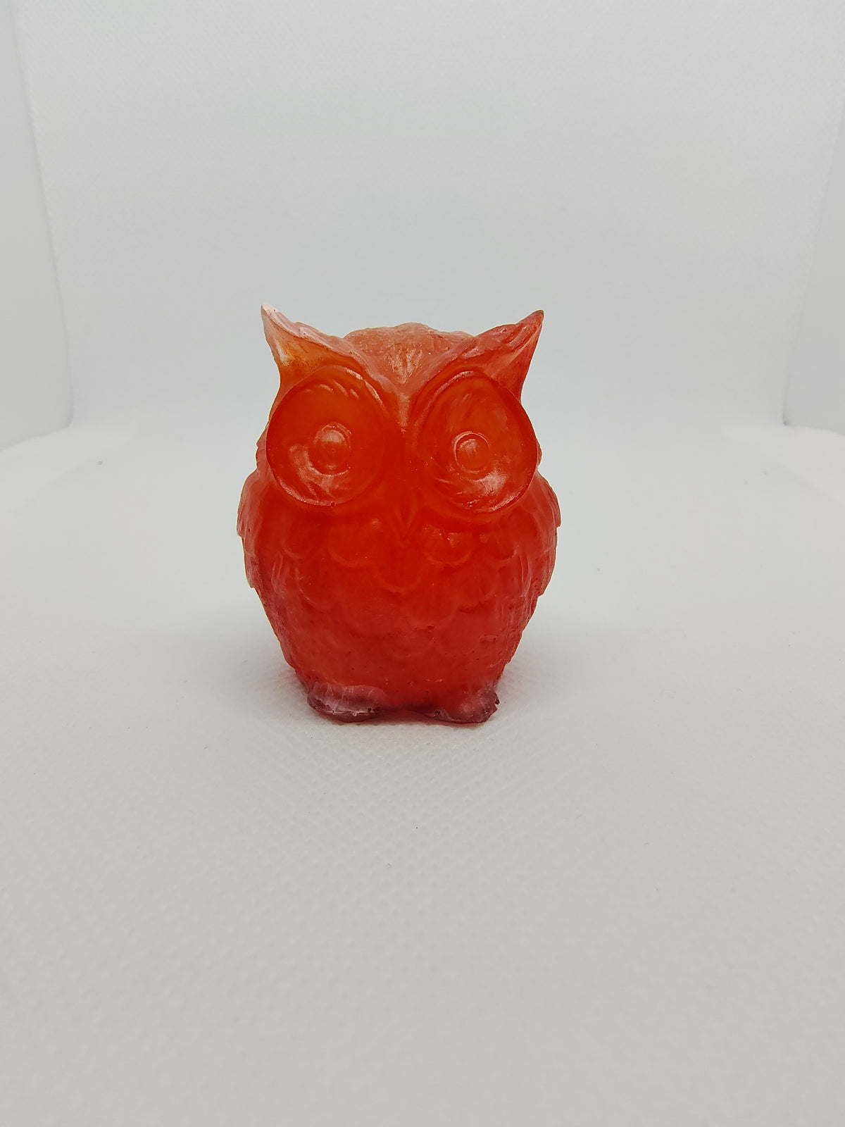 Hibou en Résine Époxy – Figurine Décorative Artisanale