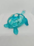Tortue en Résine Époxy – Figurine Décorative Artisanale