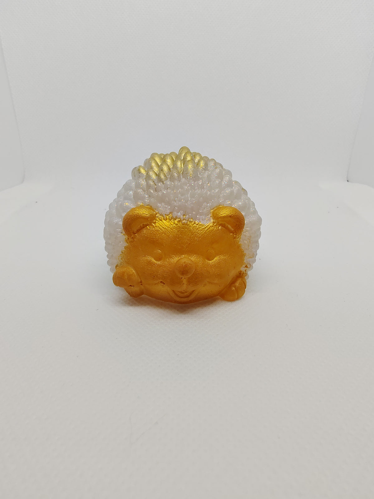 Hérisson en Résine Époxy – Figurine Décorative Artisanale
