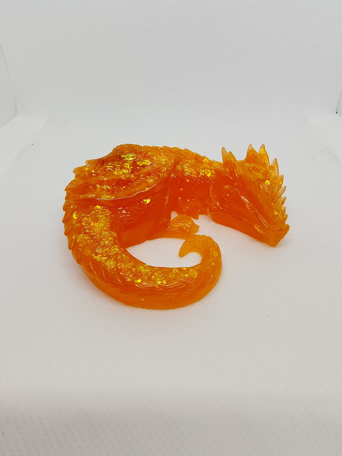 Dragon en Résine Époxy – Figurine Décorative Fantastique artisanale