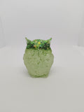 Hibou en Résine Époxy – Figurine Décorative Artisanale
