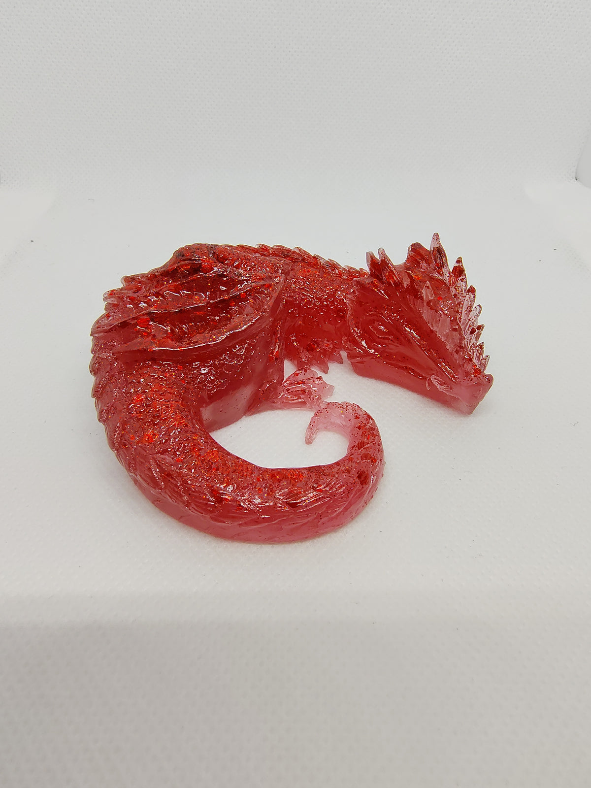 Dragon en Résine Époxy – Figurine Décorative Fantastique artisanale