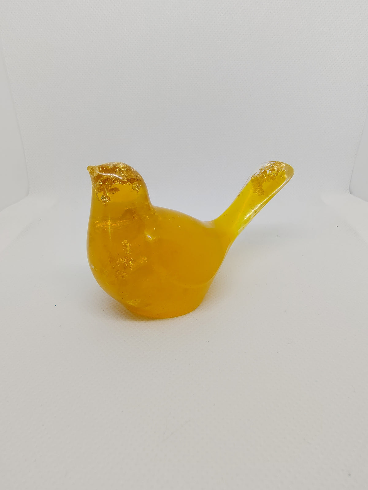 Oiseau en Résine Époxy – Figurine Décorative Artisanale