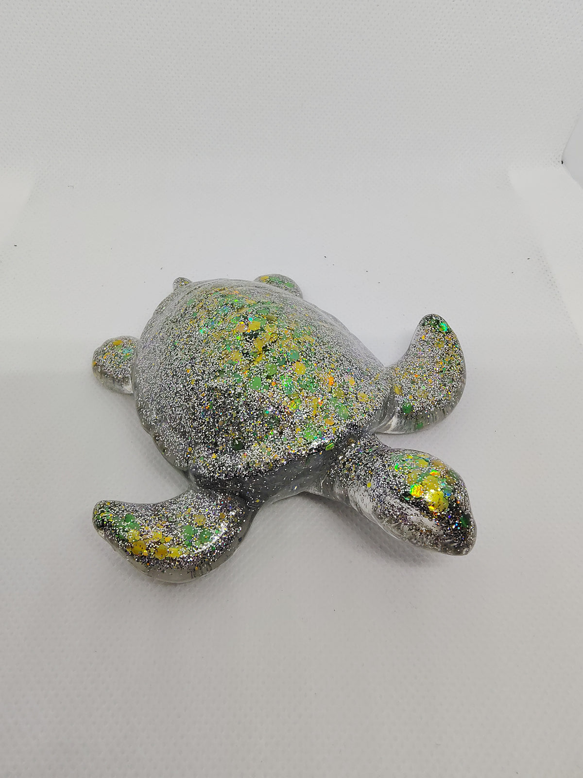 Tortue en Résine Époxy – Figurine Décorative Artisanale