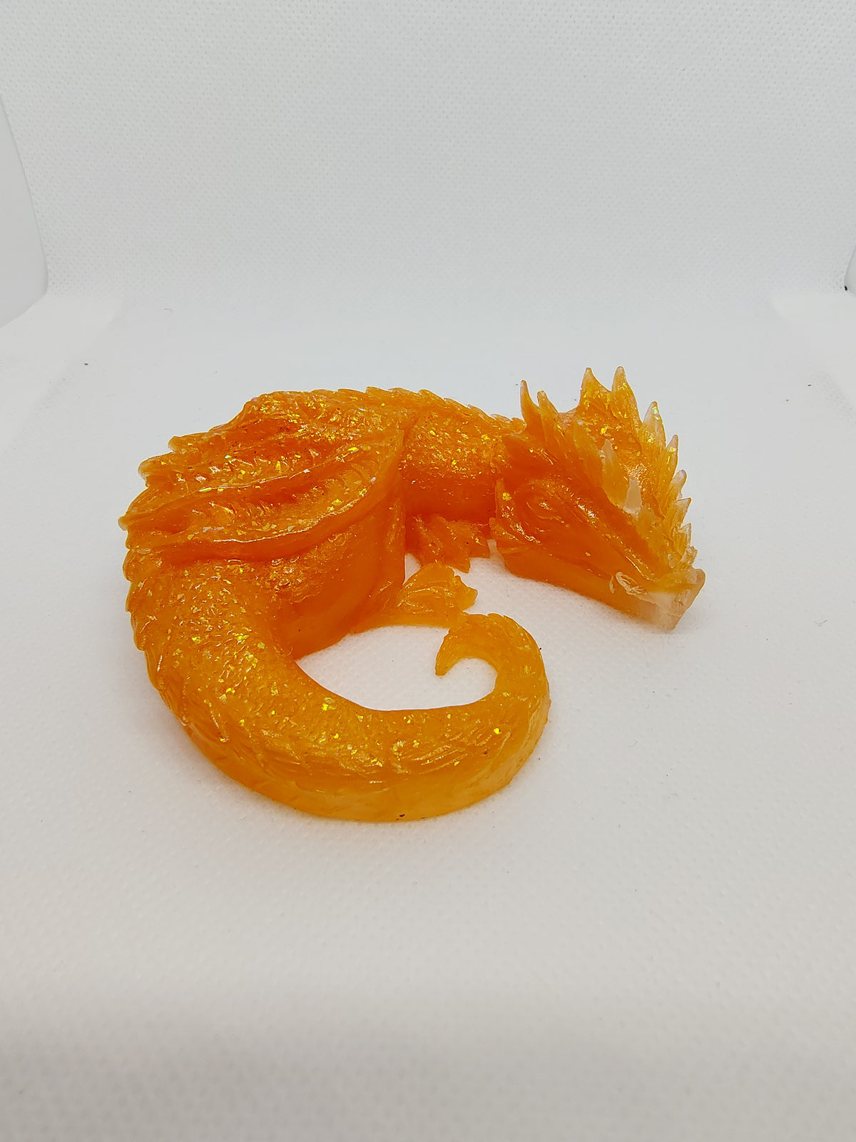 Dragon en Résine Époxy – Figurine Décorative Fantastique artisanale