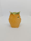 Hibou en Résine Époxy – Figurine Décorative Artisanale