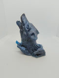 Loup en Résine Époxy – Figurine Décorative Artisanale