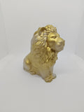 Lion en Résine Époxy – Figurine Décorative Artisanale
