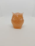 Hibou en Résine Époxy – Figurine Décorative Artisanale