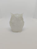 Hibou en Résine Époxy – Figurine Décorative Artisanale