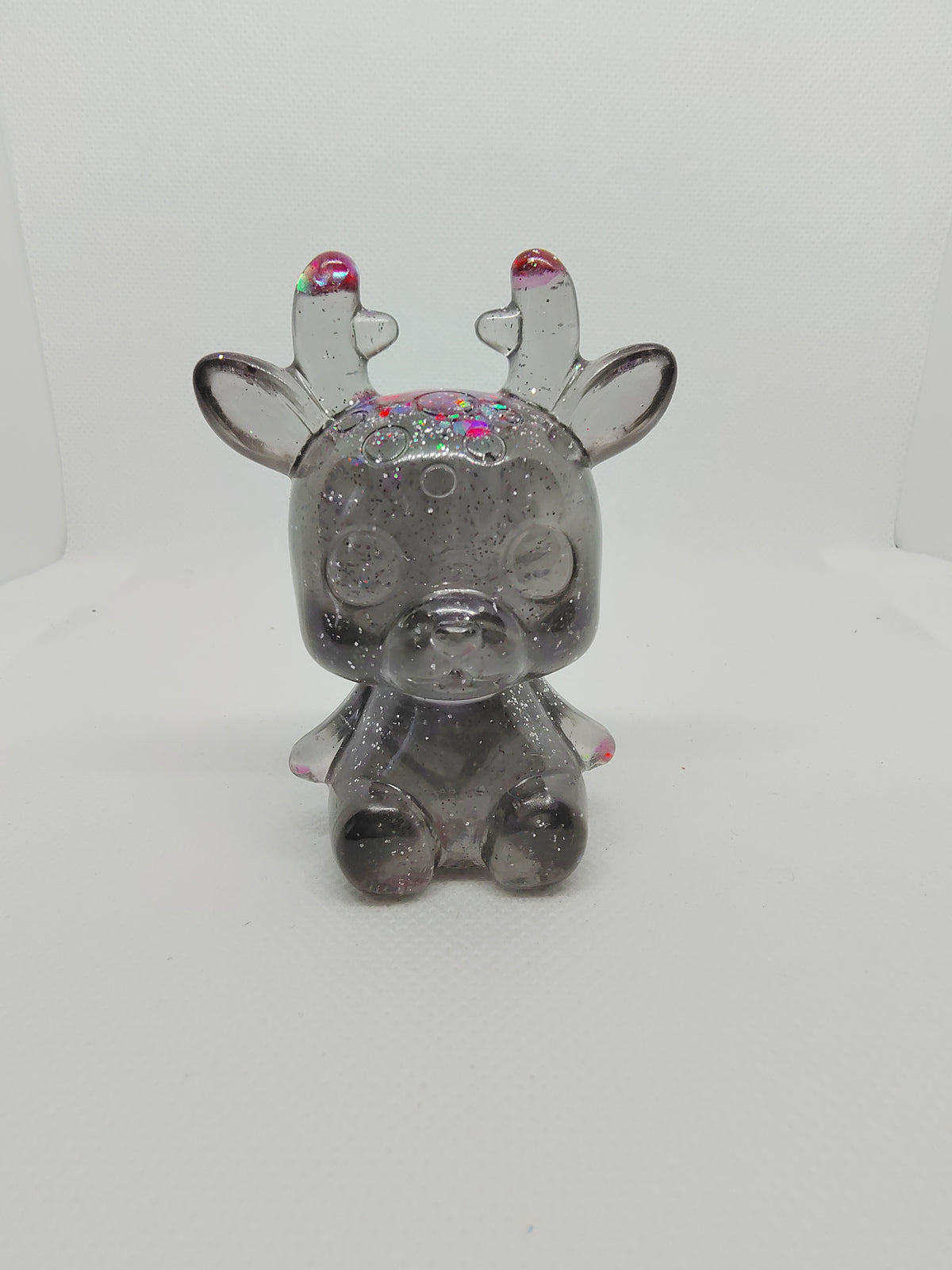 Renne en Résine Époxy – Figurine Décorative Artisanale