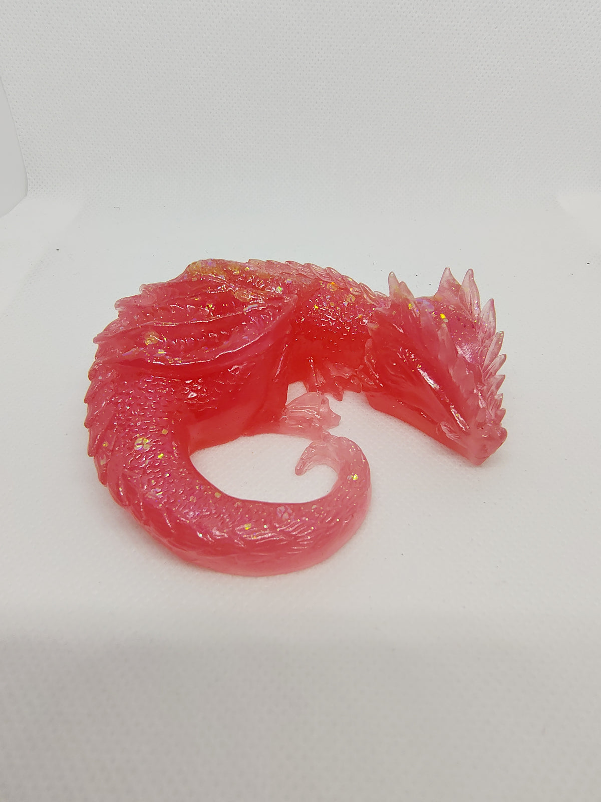 Dragon en Résine Époxy – Figurine Décorative Fantastique artisanale
